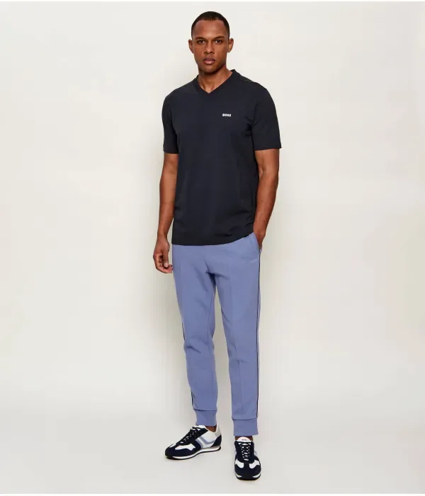 Футболка Футболка V regular fit Boss Green, темно-синий — фото 2