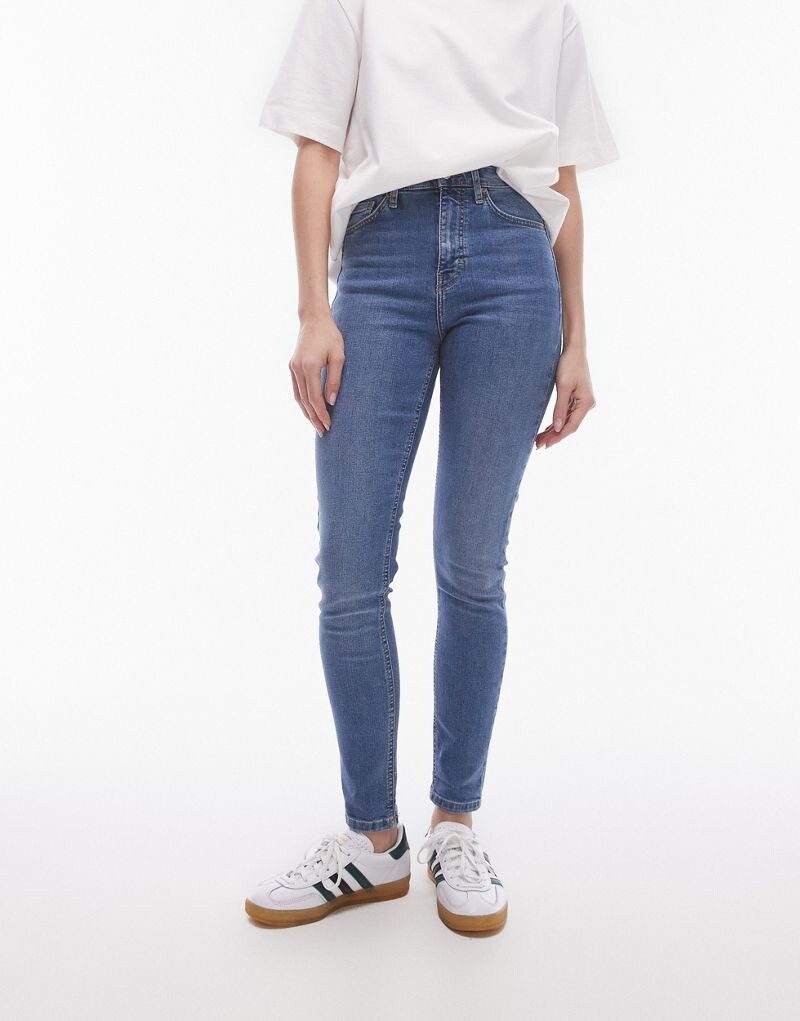 

Синие джинсы Topshop Jamie