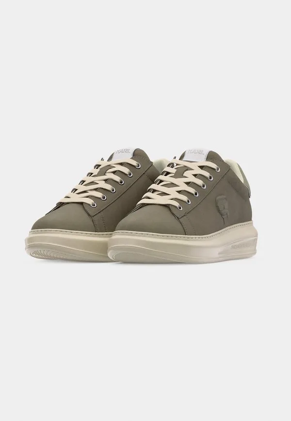 Мужские кроссовки kapri с рельефным кружевом Karl Lagerfeld, Light Khaki — фото 3