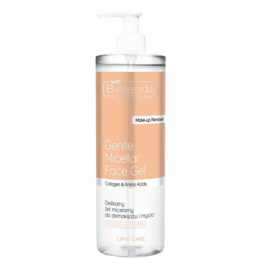 

Bielenda Professional Lipid Care деликатный мицеллярный гель для снятия макияжа и умывания 500 мл