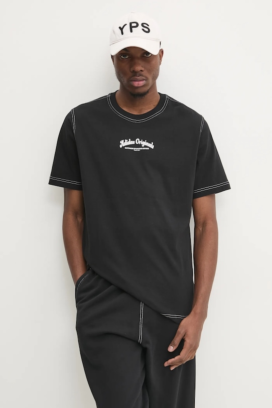 

Хлопковая футболка Wabash Adidas Originals, черный