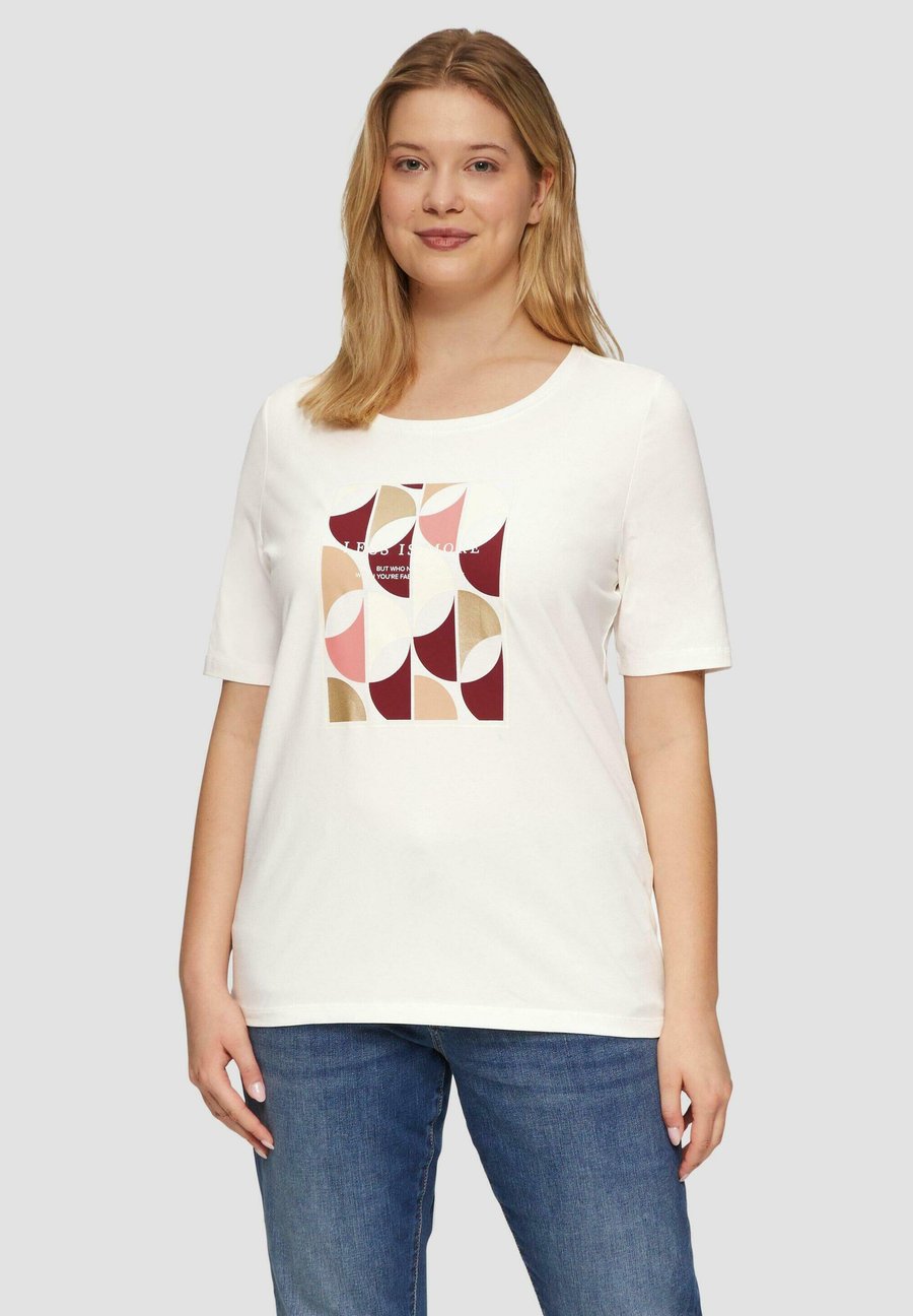 

Футболка s.Oliver Print T-shirt, Ecru/Beige, Бежевый, Футболка s.Oliver Print T-shirt, Ecru/Beige