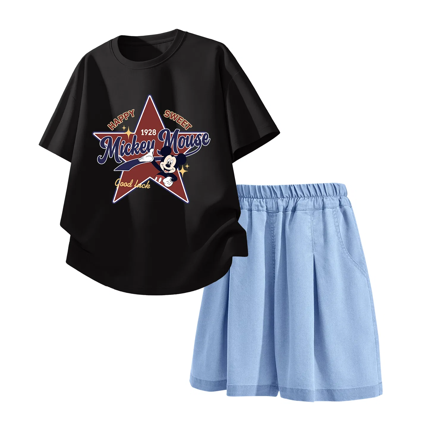 Спортивный костюм для детей Disney Casual Sportswear джинсовый светло-голубой — фото 3