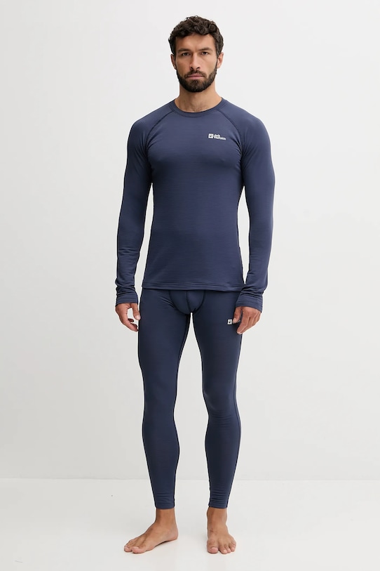 

Функциональный лонгслив Infinite Warm Jack Wolfskin, темно-синий