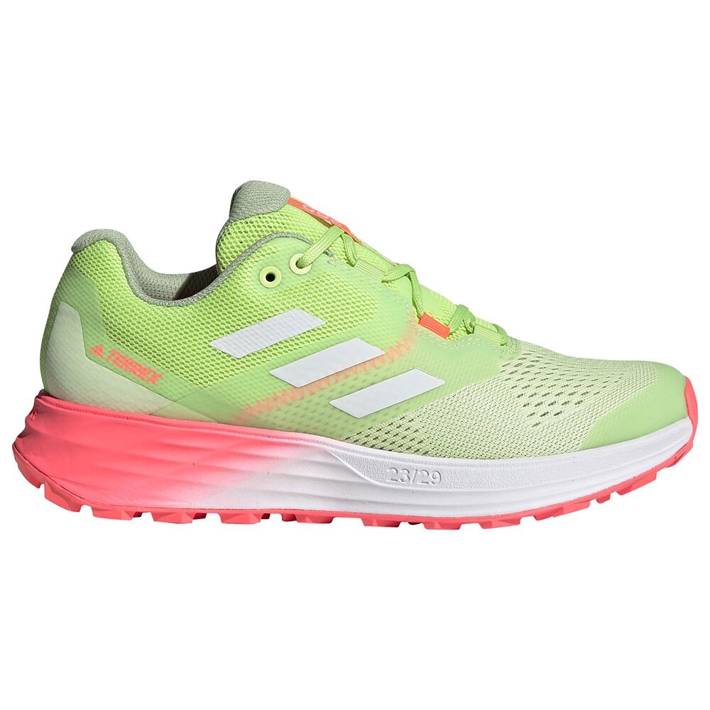 Кроссовки adidas Terrex Two Flow Trail, зеленый