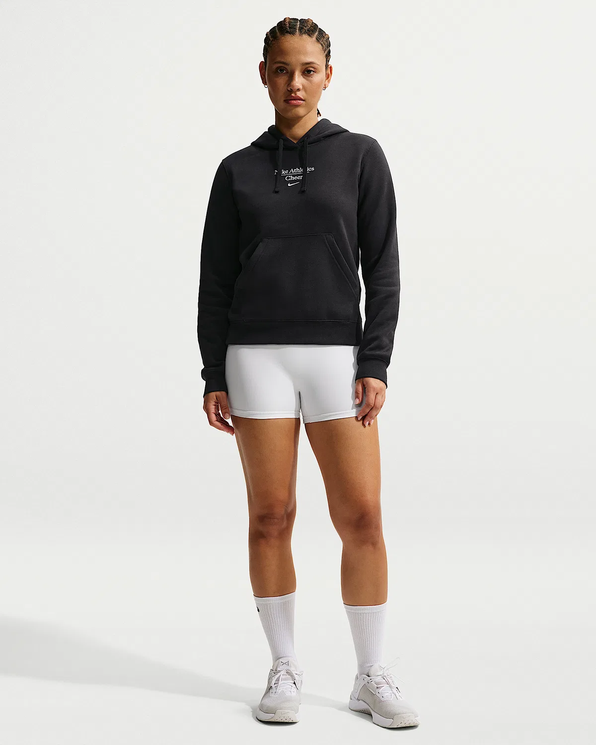Женская худи Nike Cheer Pullover, Black — фото 4