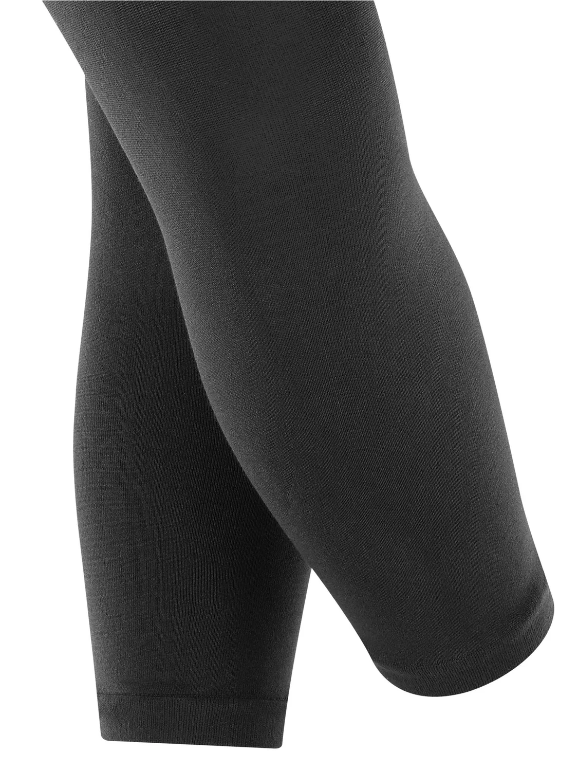 Узкие леггинсы Falke Cotton Touch черного цвета — фото 3