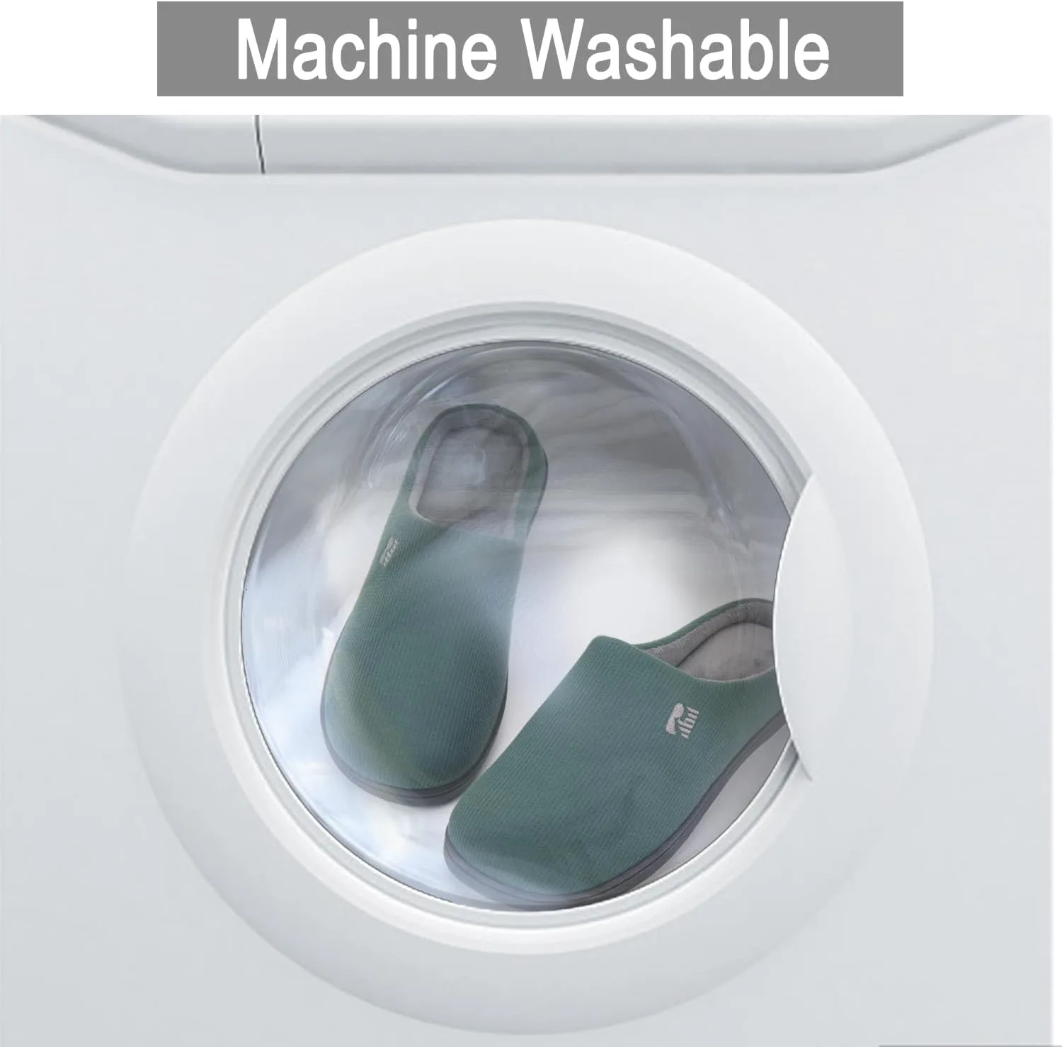 

Мужские оригинальные двухцветные тапочки RockDove с ультрамягкой мемори-пеной, зеленый