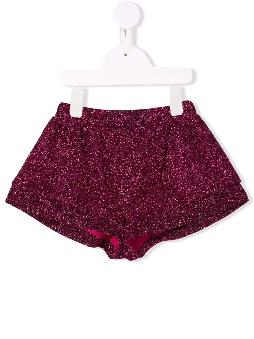 Шорты с эластичным поясом и блестками Oseree Kids, розовый