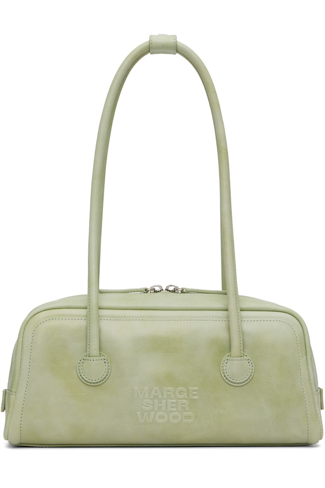 

Margesherwood Зеленая мягкая сумка Boston EW