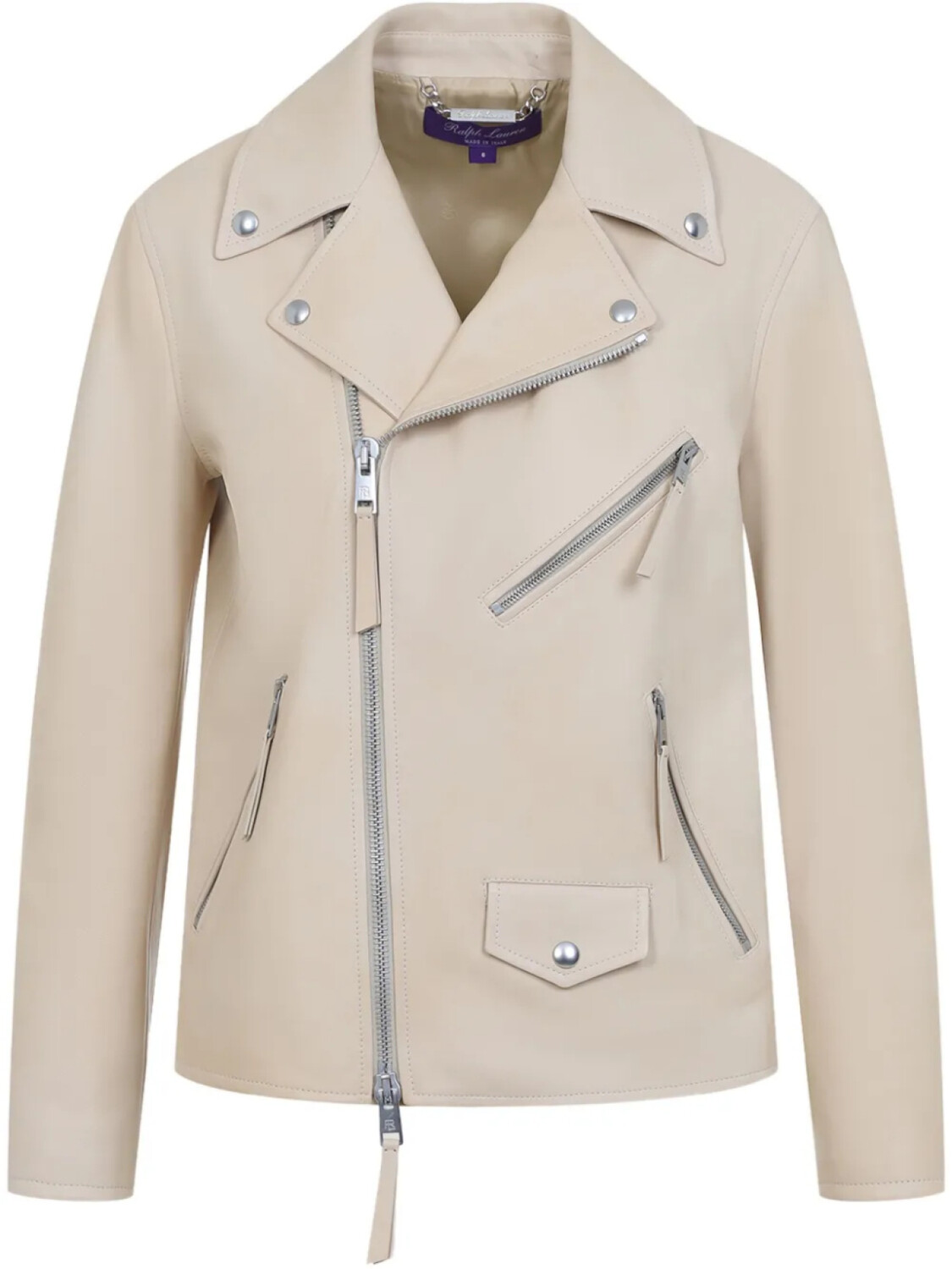 

Кожаная куртка из коллекции Ralph Lauren Ralph Lauren Collection, нейтральный