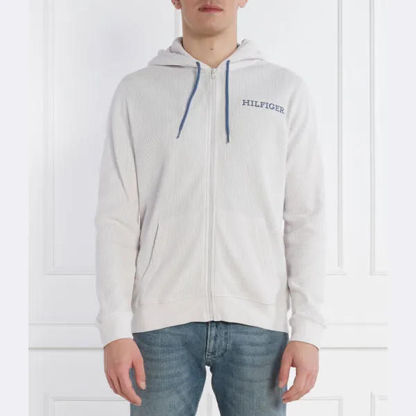 

Толстовка обычного кроя на молнии во всю длину Tommy Hilfiger, экрю