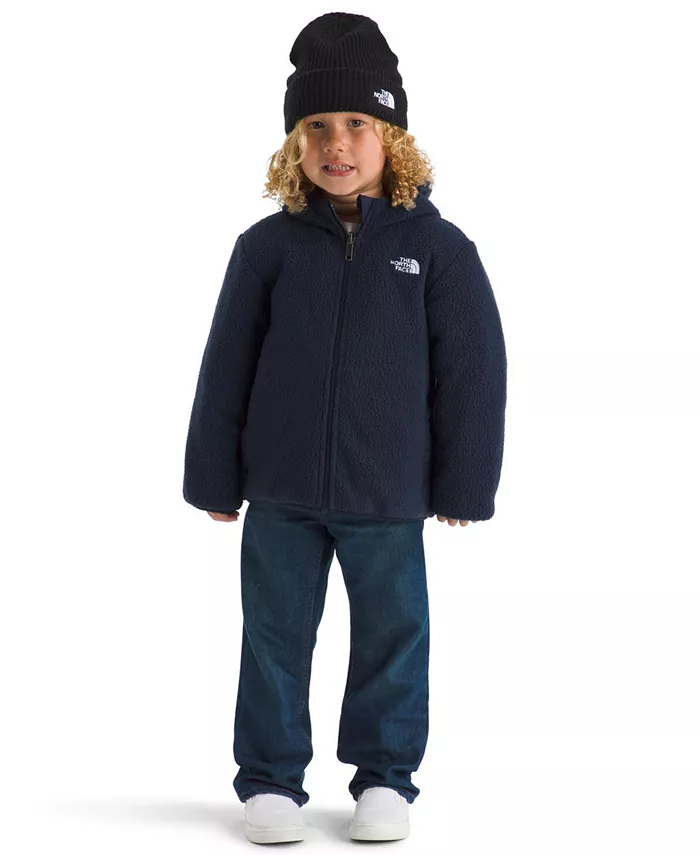 Мальчиковая куртка Shasta Reversible 2T-7 с полной молнией The North Face, синий — фото 4