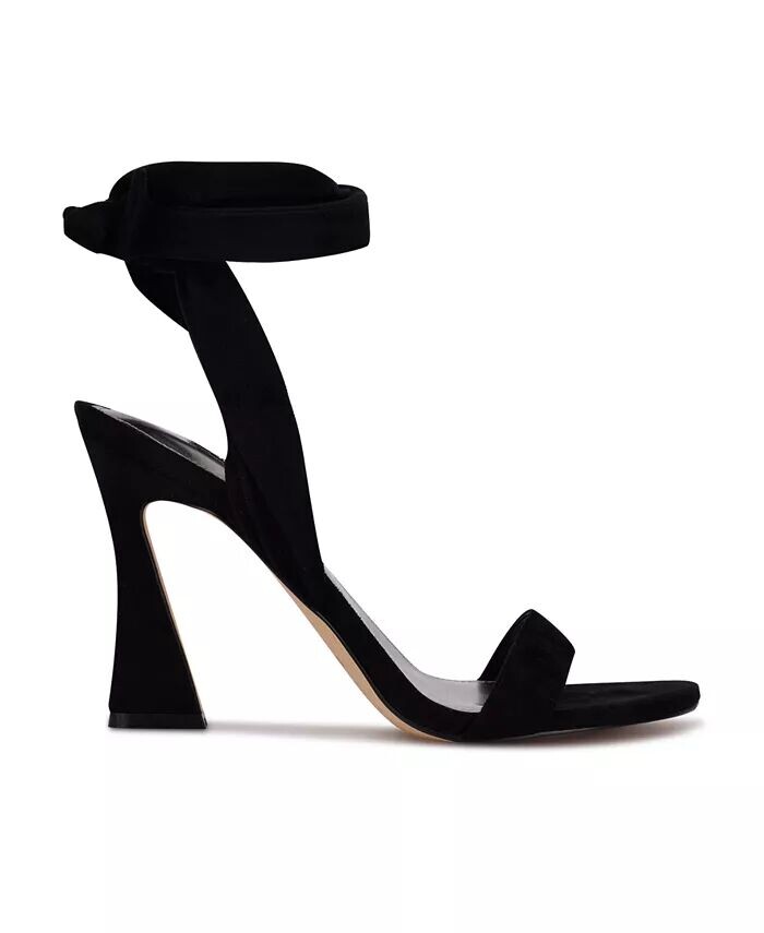 Женские босоножки Kelsie Ankle Wrap Heeled Dress Sandals Nine West, черный — фото 2
