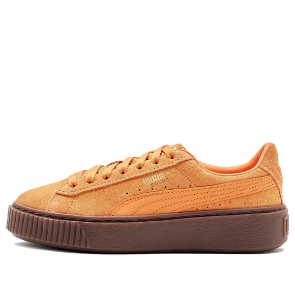 

Кроссовки x mardi mercdi suede platform 'orange brown' Puma, оранжевый