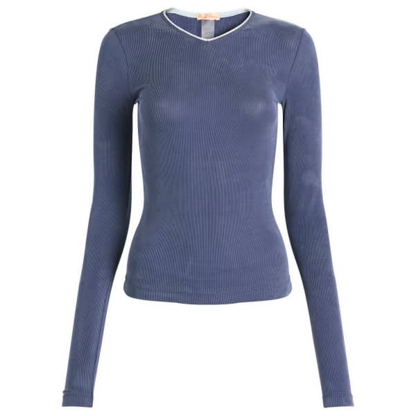 

V-Образный вырез, как у Second Skins Fruity Booty, темно-синий