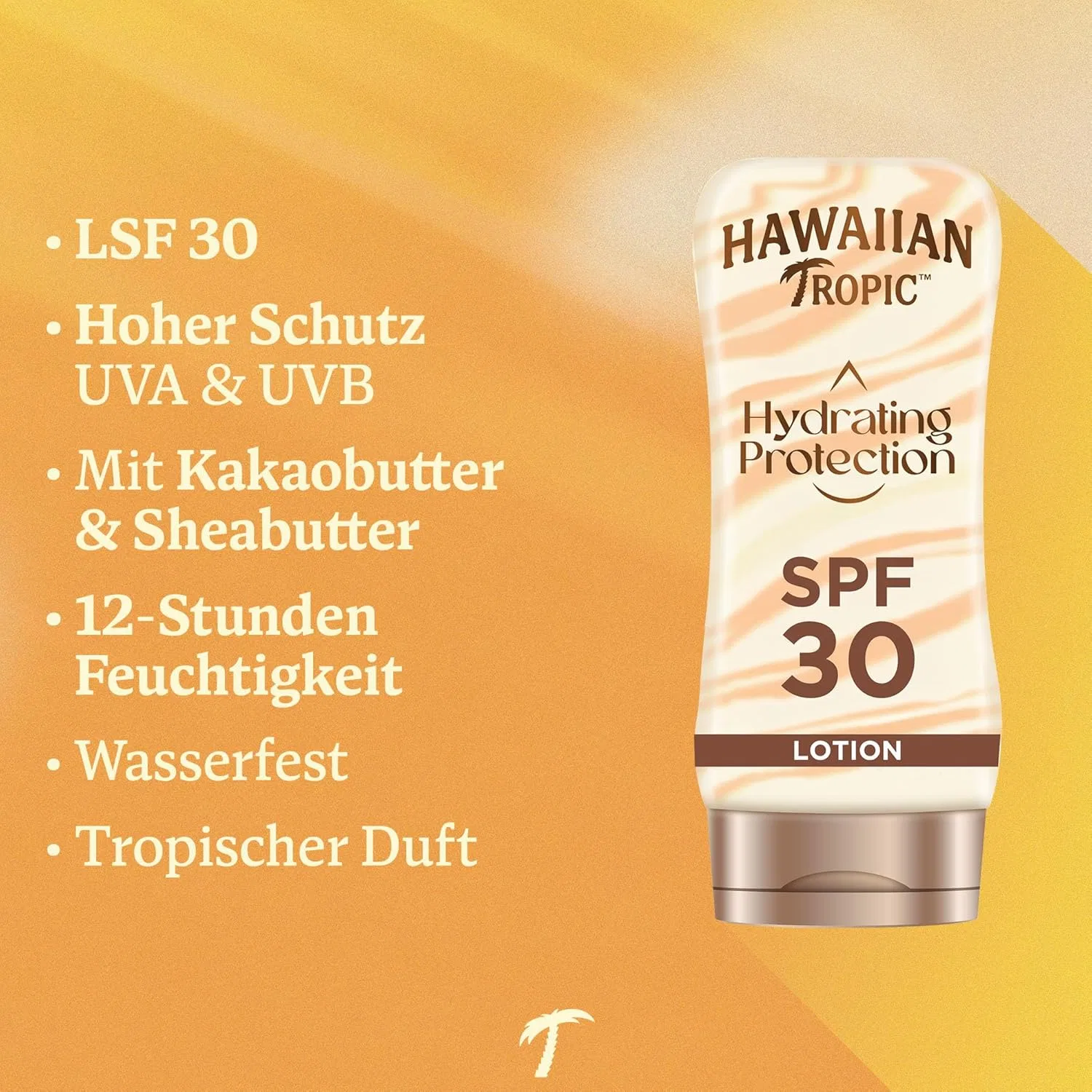 Солнцезащитный лосьон «Hydrating Protection» SPF 30 от Hawaiian Tropic, 180 мл Hawaiian Tropic — фото 2