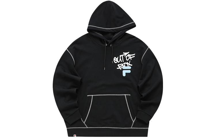 

TOKYO STUDIO Свитшот унисекс Pitch Black FILA FUSION