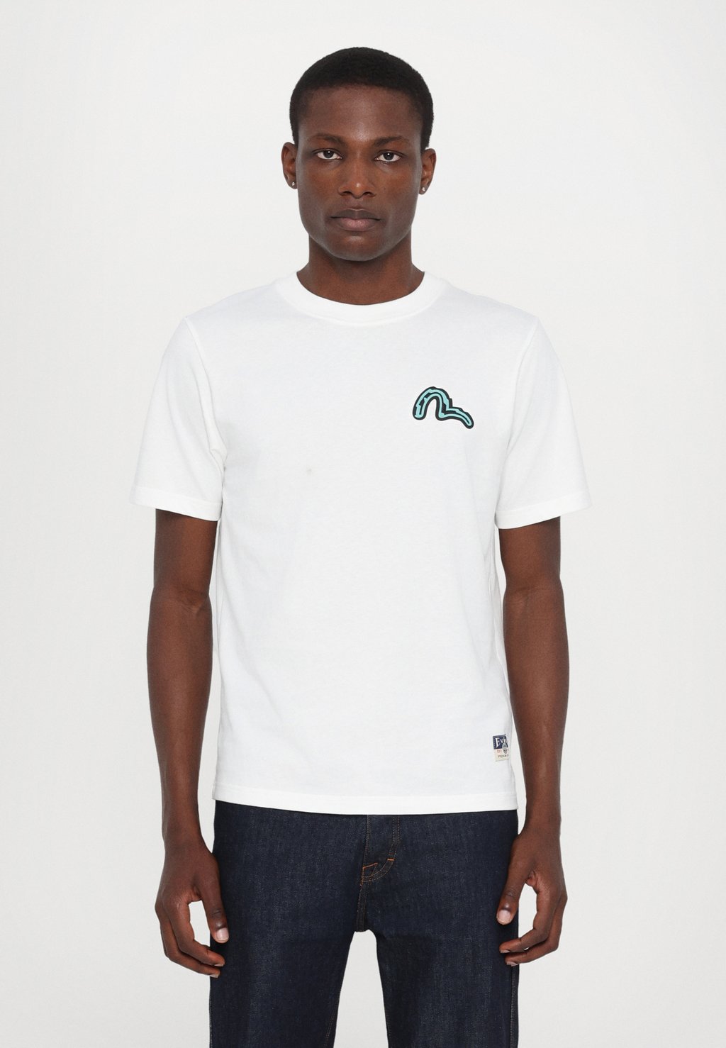 

Футболка с принтом TOTEM DARUMA TEE Evisu, белый
