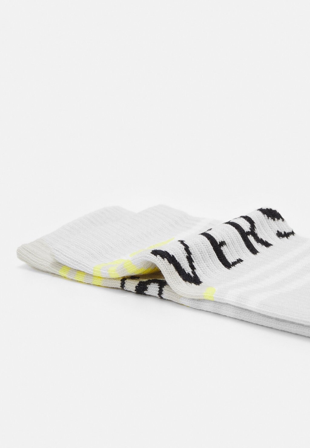 

Носки ATHLETIC BIO SPONGE WRITTEN STRIPES UNISEX Versace, белый
