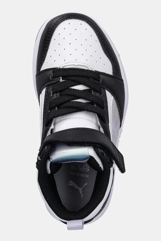 Детские кроссовки Rebound V6 Mid Space Belle AC+ PS Puma, черный — фото 4