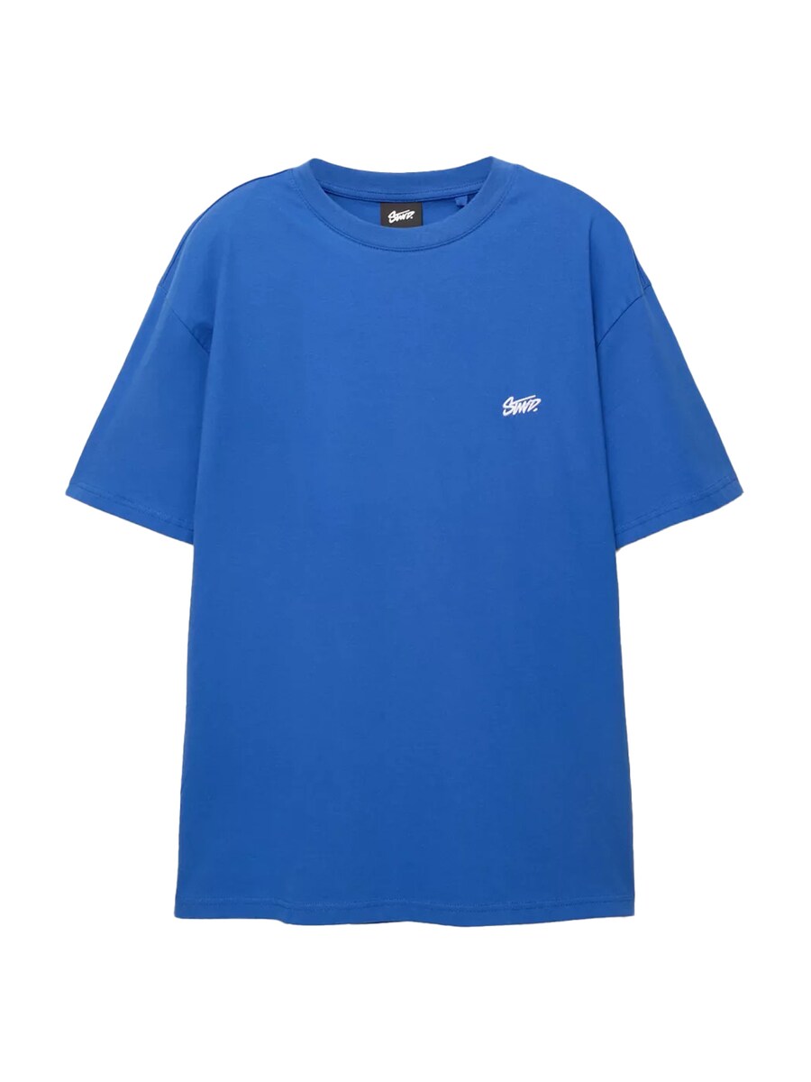 

Рубашка комфортного кроя Pull&Bear STWD, синий