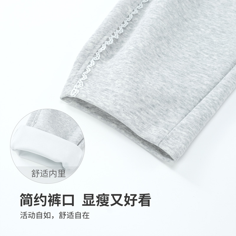 Детские вязаные спортивные штаны для детей 3-7 лет серые Disney, серый — фото 4