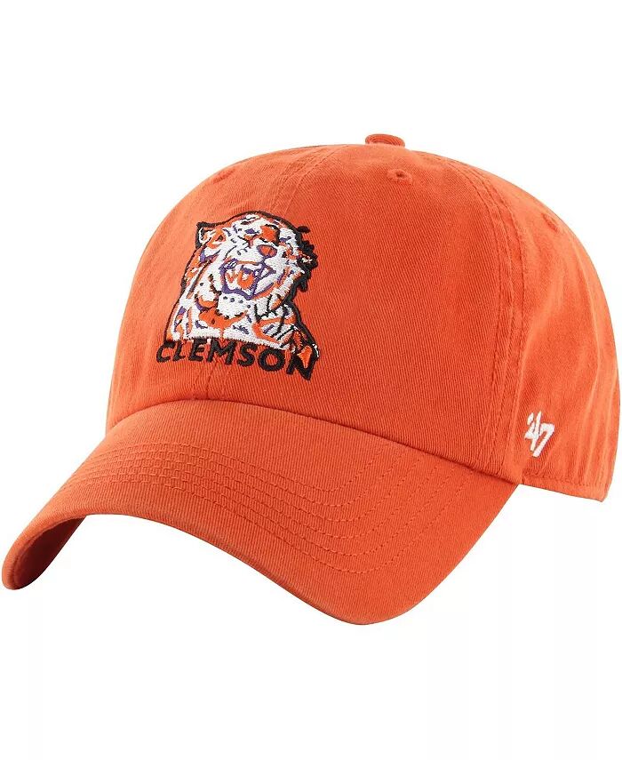 

Мужская оранжевая приталенная шляпа Clemson Tigers Franchise '47 Brand, оранжевый