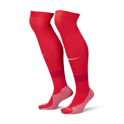 

Носки Nike Strike Knee-High Soccer, цвет University Red/Gym Red/White