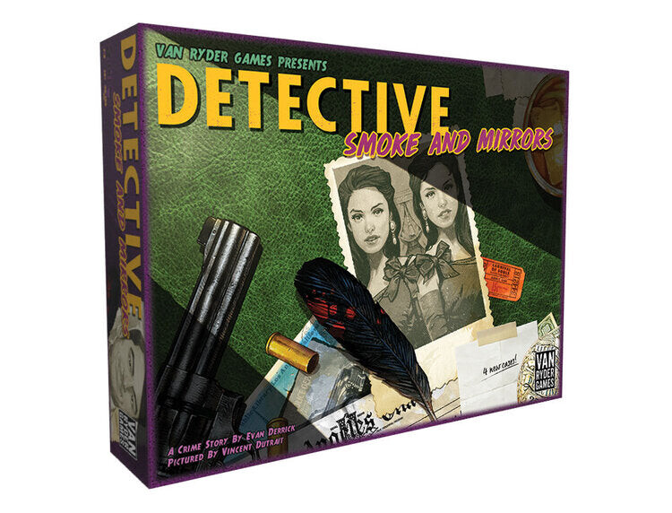 

Настольная игра Van Ryder Games Detective - City of Angels - Smoke and Mirrors Expansion