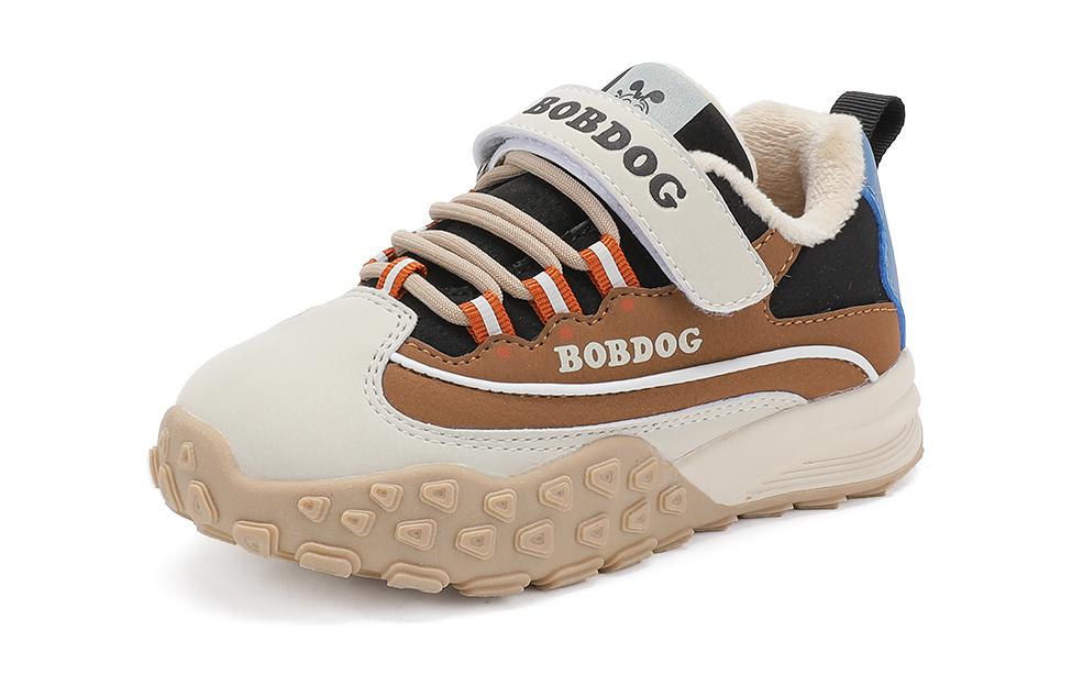 

Детские кроссовки для бега BOBDOG, бежевый/черный