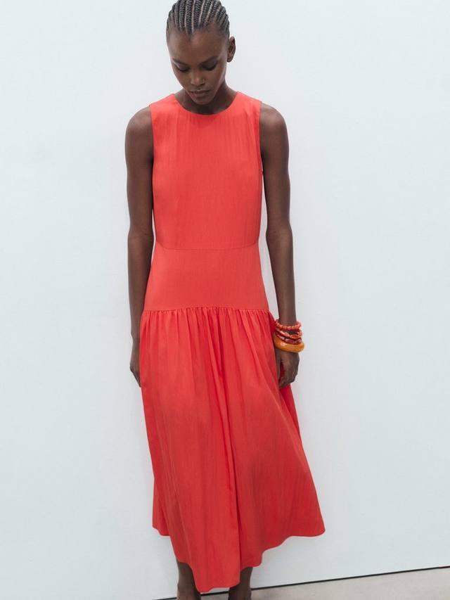 

Бесплатное платье макси Gilda Mango