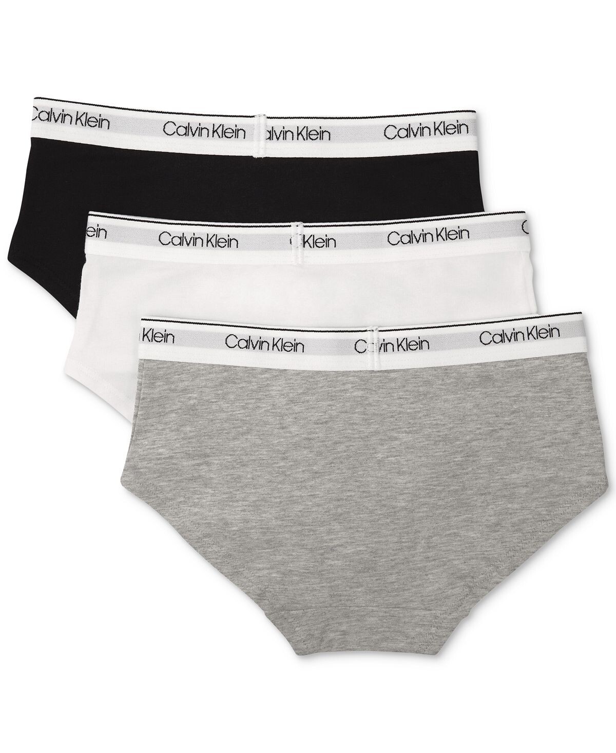 3-Пк. Хипстерское нижнее белье, маленькие и большие девочки Calvin Klein — фото 2