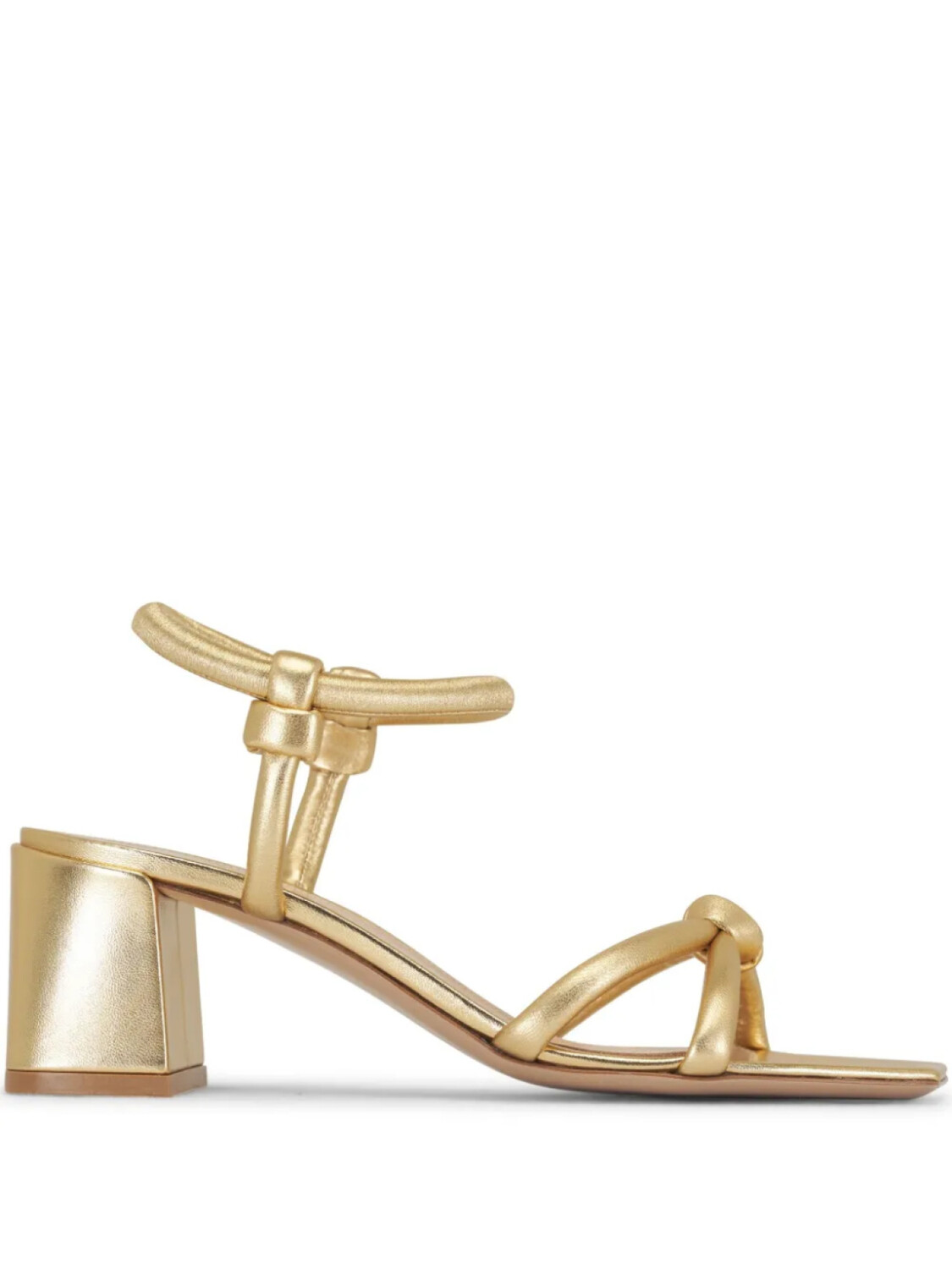 Gianvito Rossi босоножки с ремешками, золотой