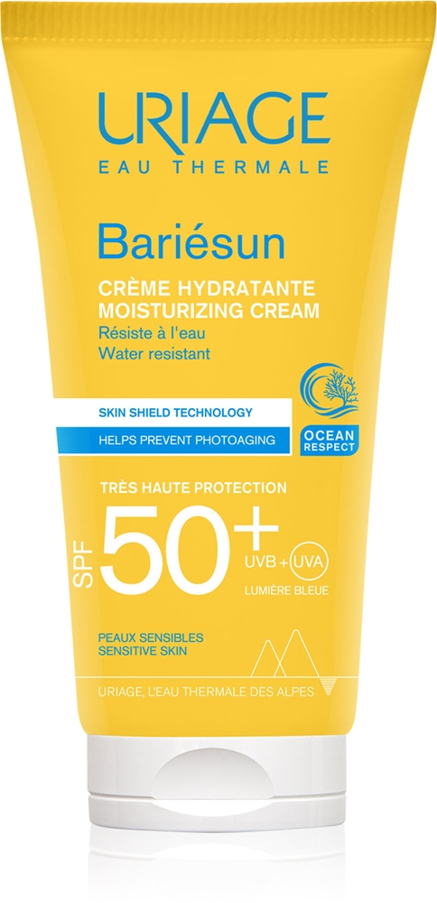 

Увлажняющий крем Bariésun spf 50+, защитный крем для лица и тела spf 50+ Uriage, 50 мл