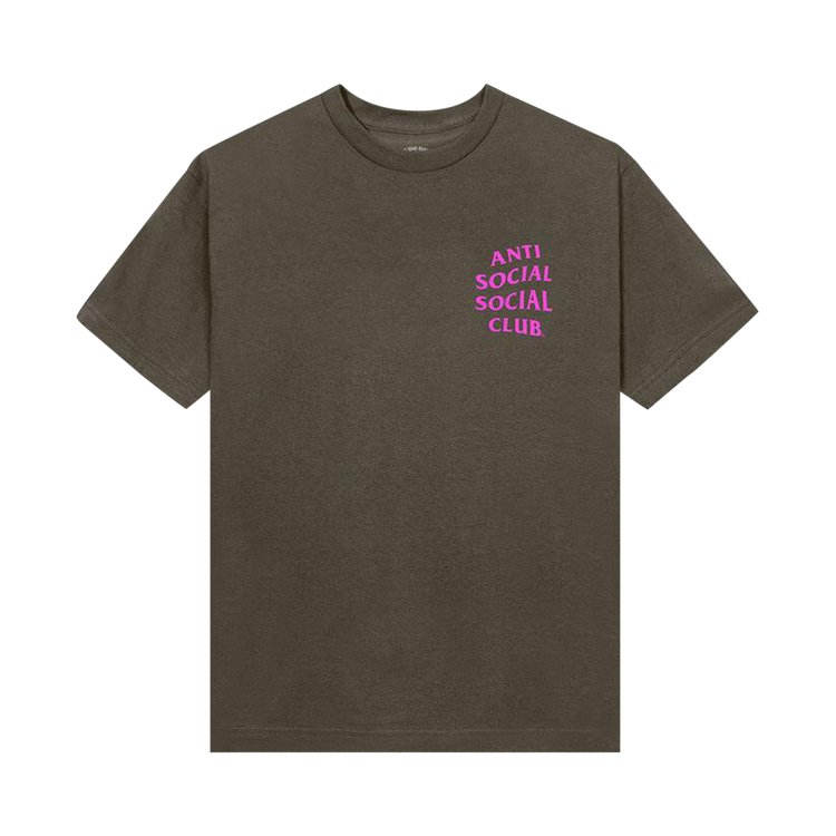 

Футболка Anti Social Social Club Kkotch Tee, цвет Dusty Brown