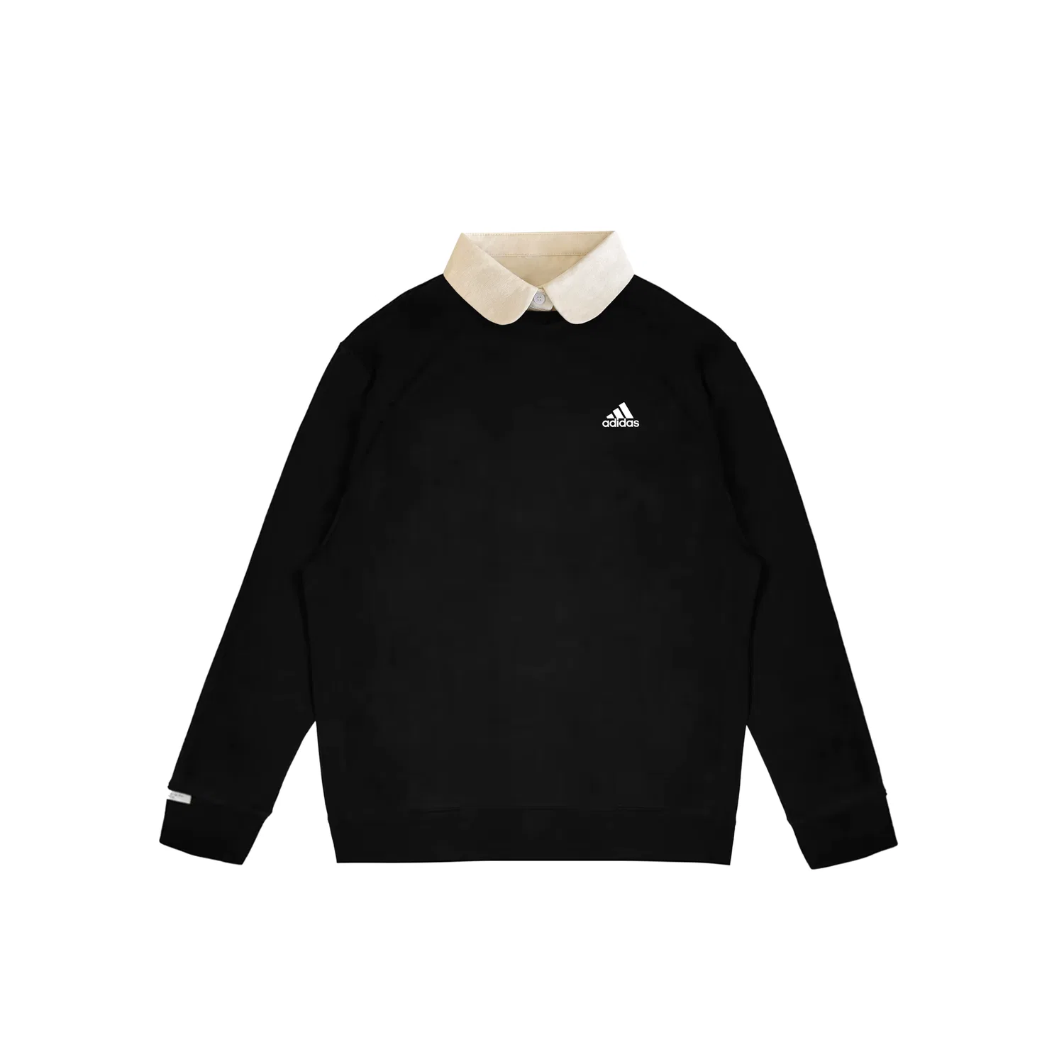 Лакост свитшот унисекс Afternoon Tea Poem с поло-воротником, средней посадки Adidas — фото 3