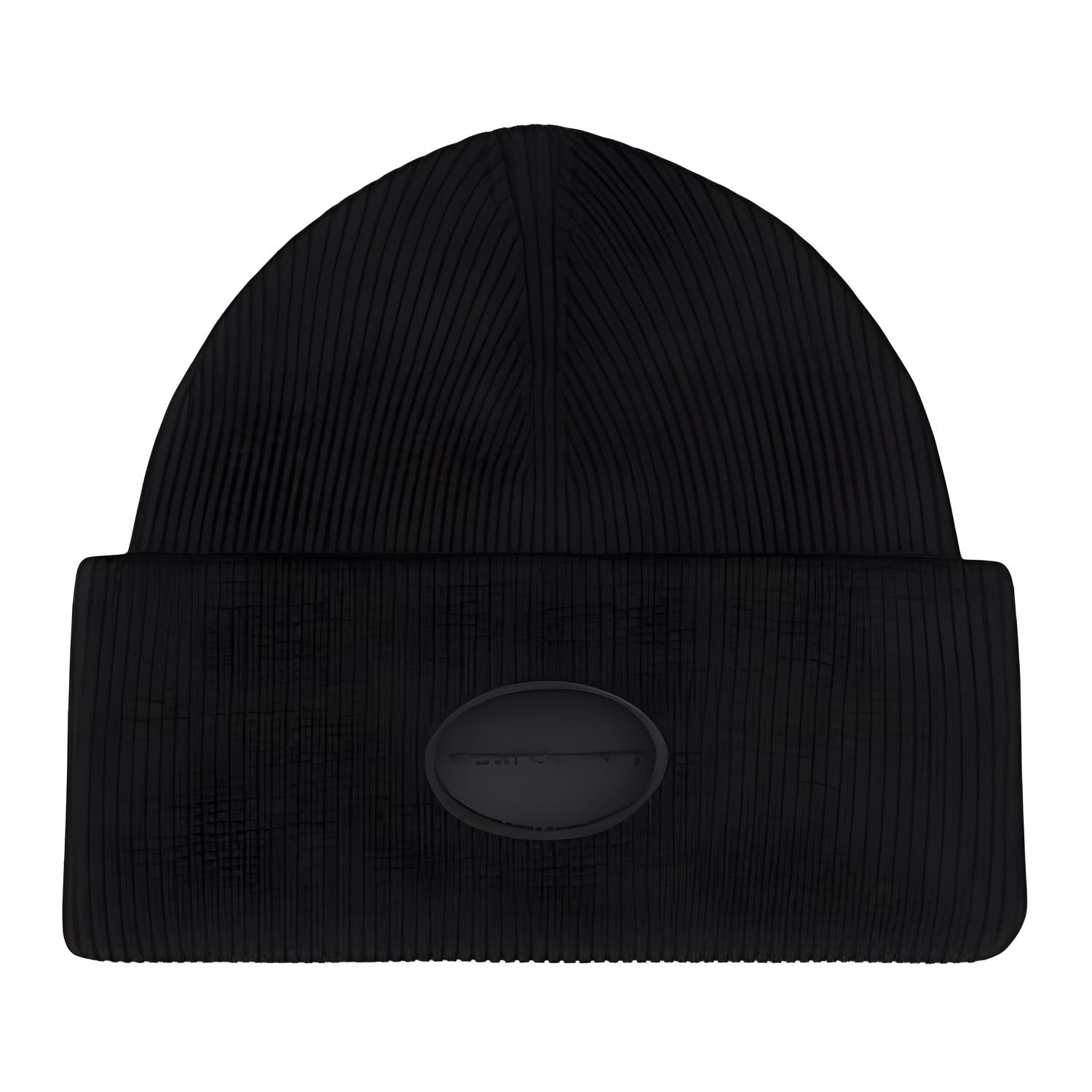 

Alexander Wang Ребристая вязаная шапка с логотипом, Black