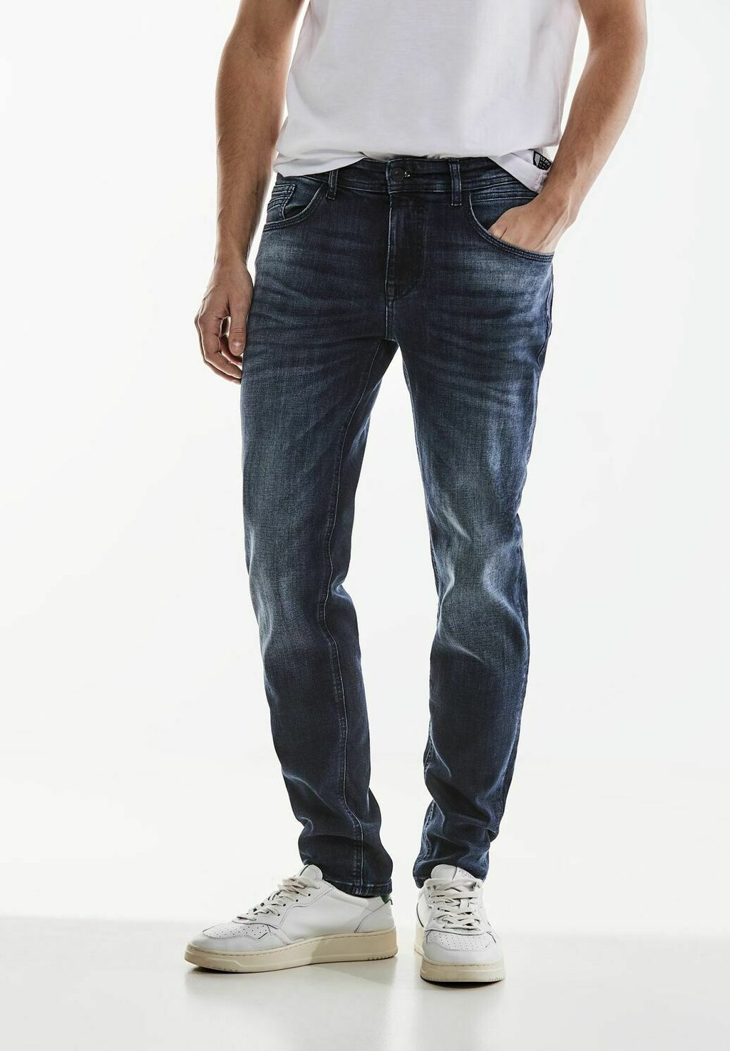 

Джинсы приталенного кроя Street One MEN, цвет blau