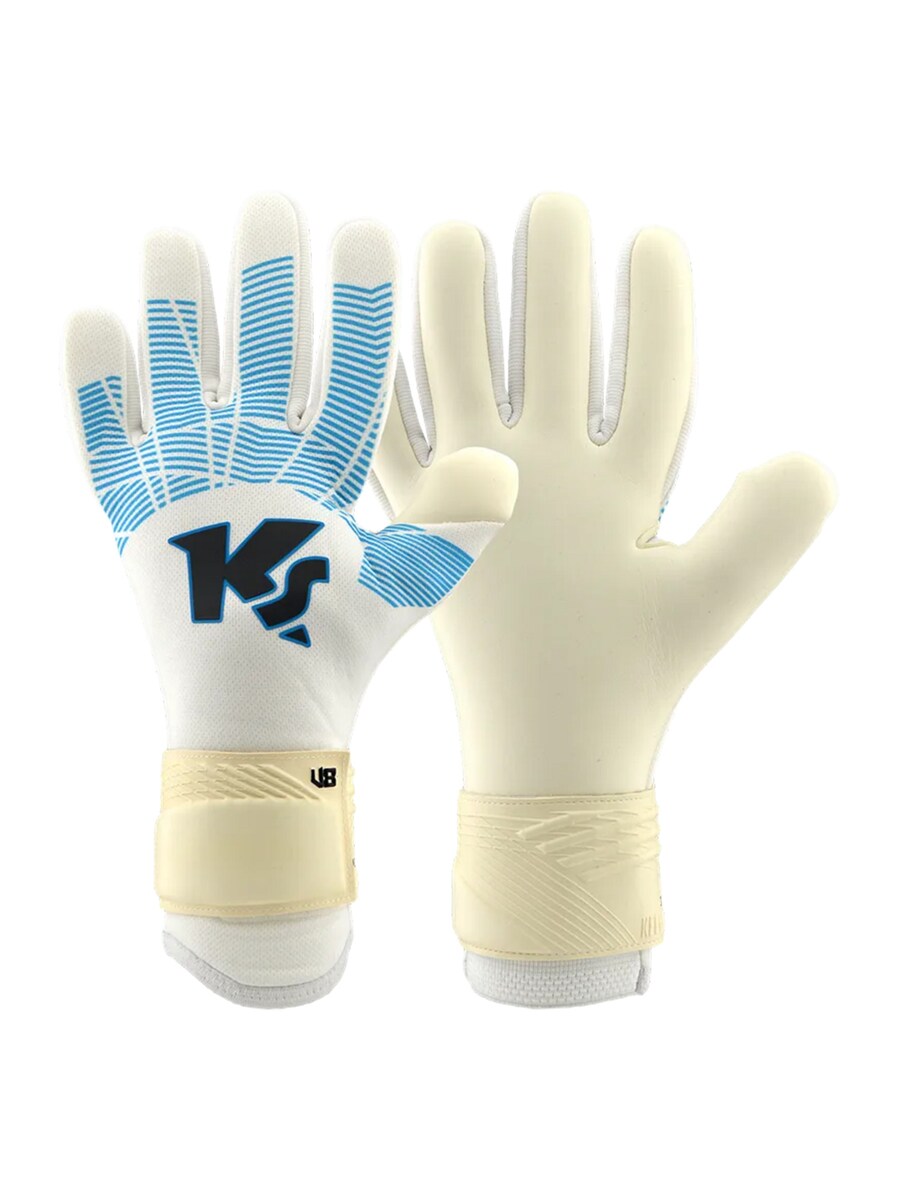 

Спортивные перчатки KEEPERsport, цвет Blue/Pastel yellow/White