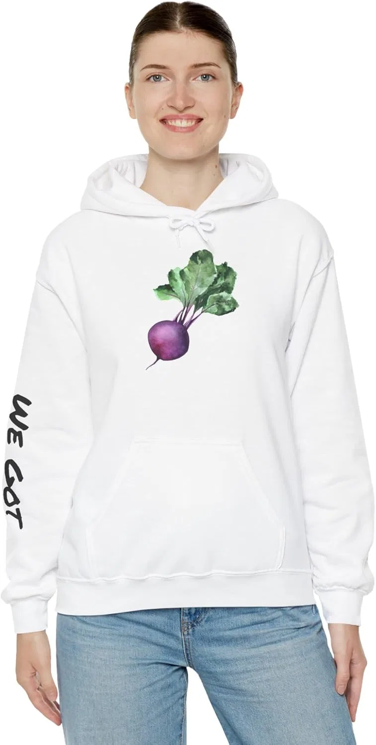 Худи унисекс We Got the Beet для любителей овощей, повседневная одежда