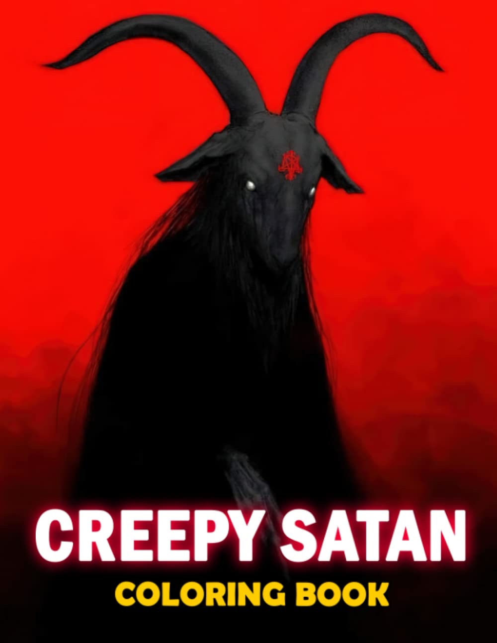 

Creepy Satan Coloring Book: Creepy Coloring Pages With Spooky Illustrations For Fans Of All Ages To Relax And Relieve Stress (Independently published)