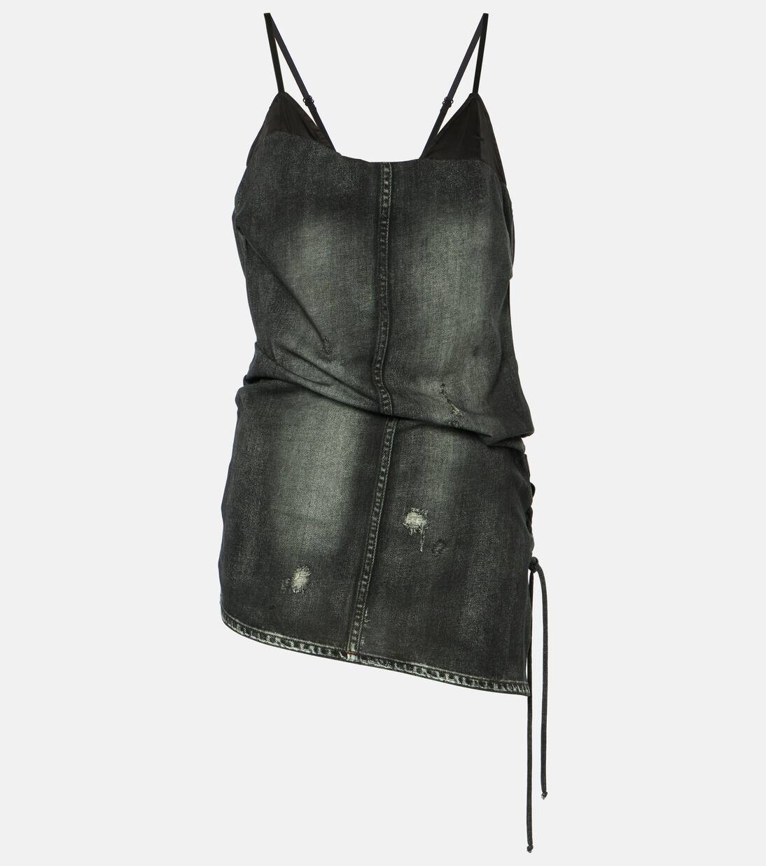 

Джинсовая майка Esmii Acne Studios, цвет vintage black