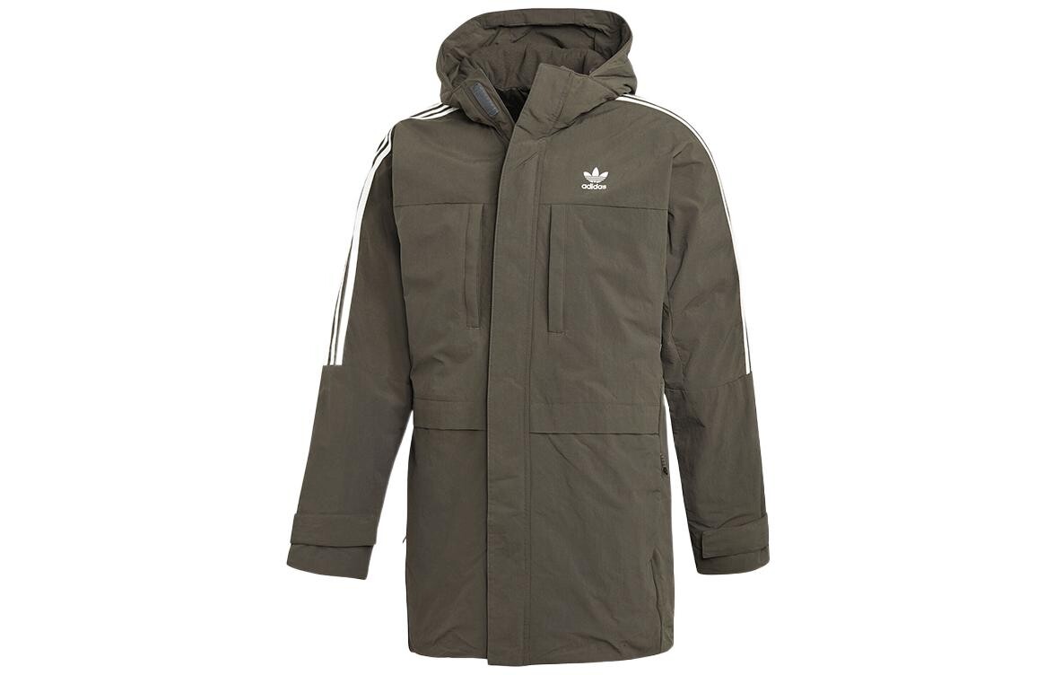 

Мужской пуховик Adidas Originals, цвет Army Green