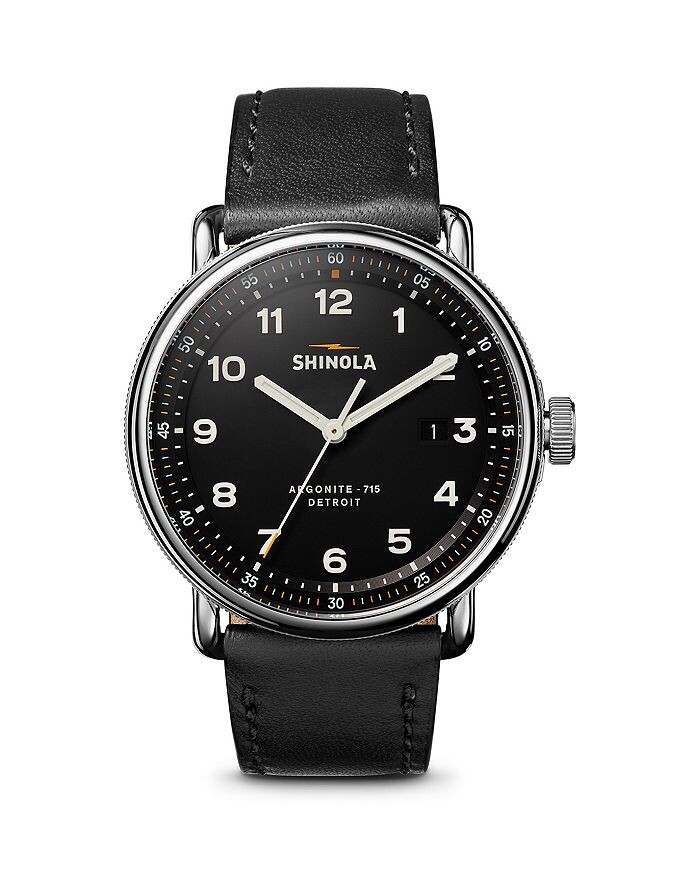 

Часы Shinola Canfield Model C56 3HD, 43 мм, черный