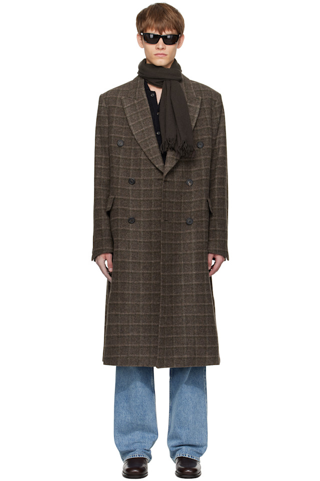 

Шкура бурого кита Our Legacy, Dorf Check Boiled Alp Wool