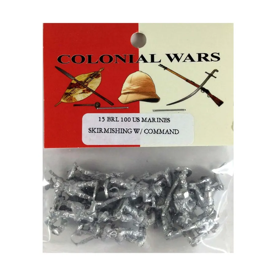 

Перестрелка морской пехоты США с командованием, Colonial Wars - Eight-Nation Alliance (15mm) (Blue Moon)
