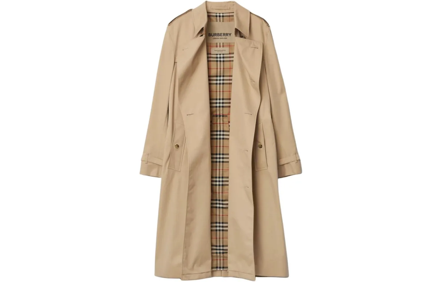 Тренч Burberry Heritage, Mel бежевый — фото 4