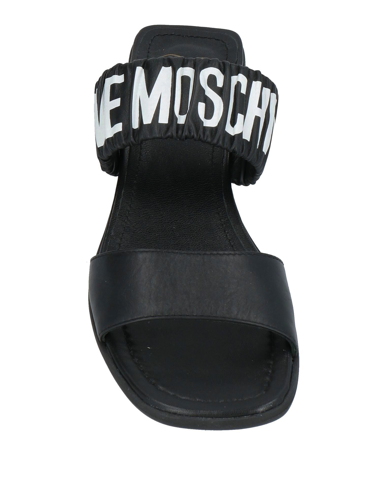 Сандалии Moschino, черный — фото 4