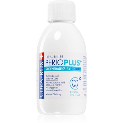 

Curaprox Perio Plus Regenerate Citrox Chx 009 Жидкость для полоскания рта - 200 мл